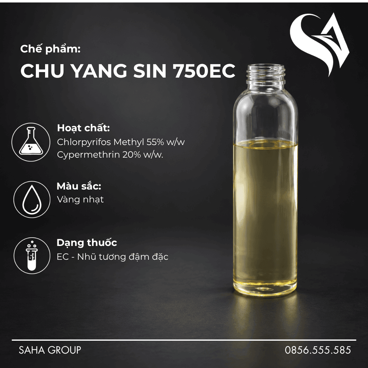 Chế phẩm CHU YANG SIN 750EC