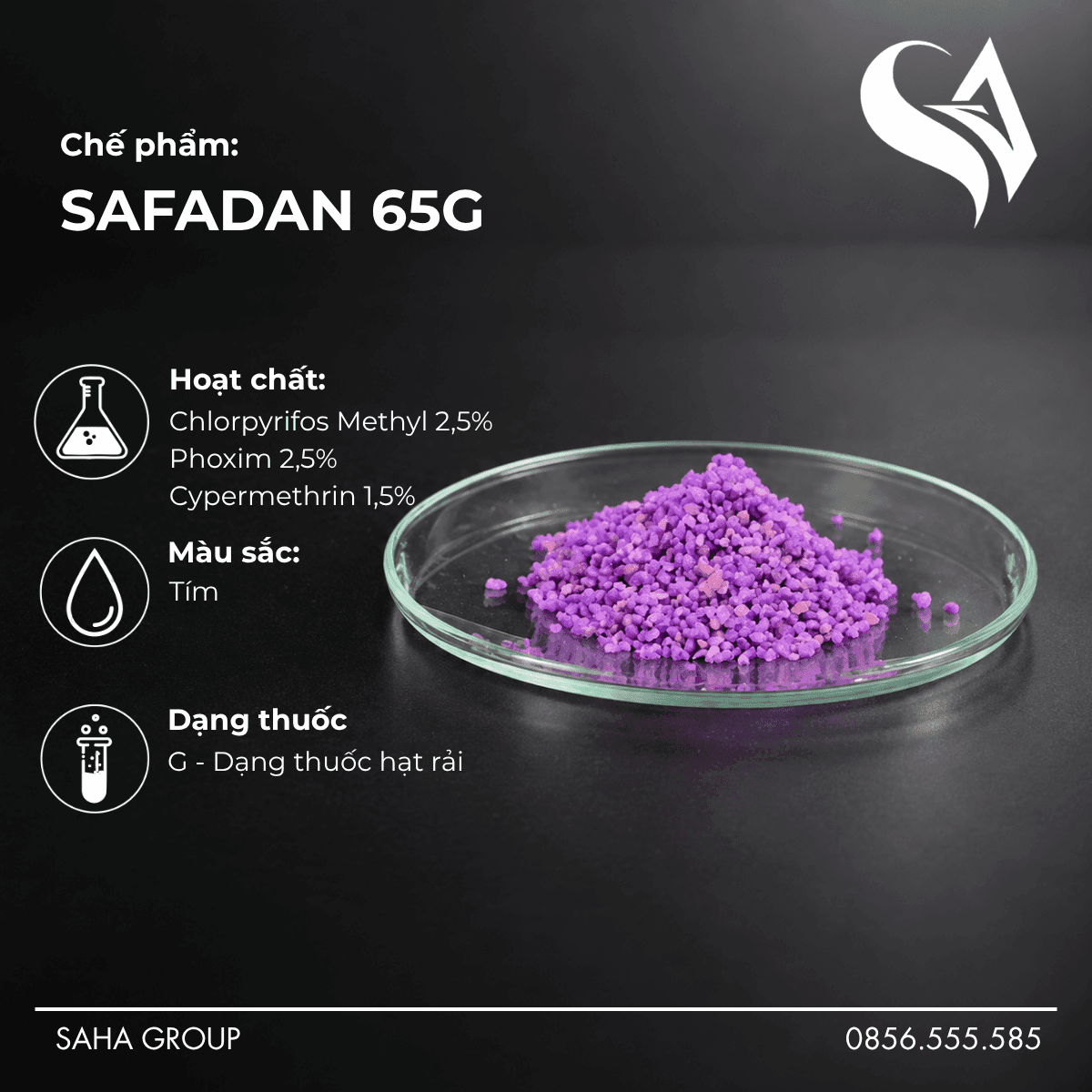 Chế Phẩm SAFADAN 65G
