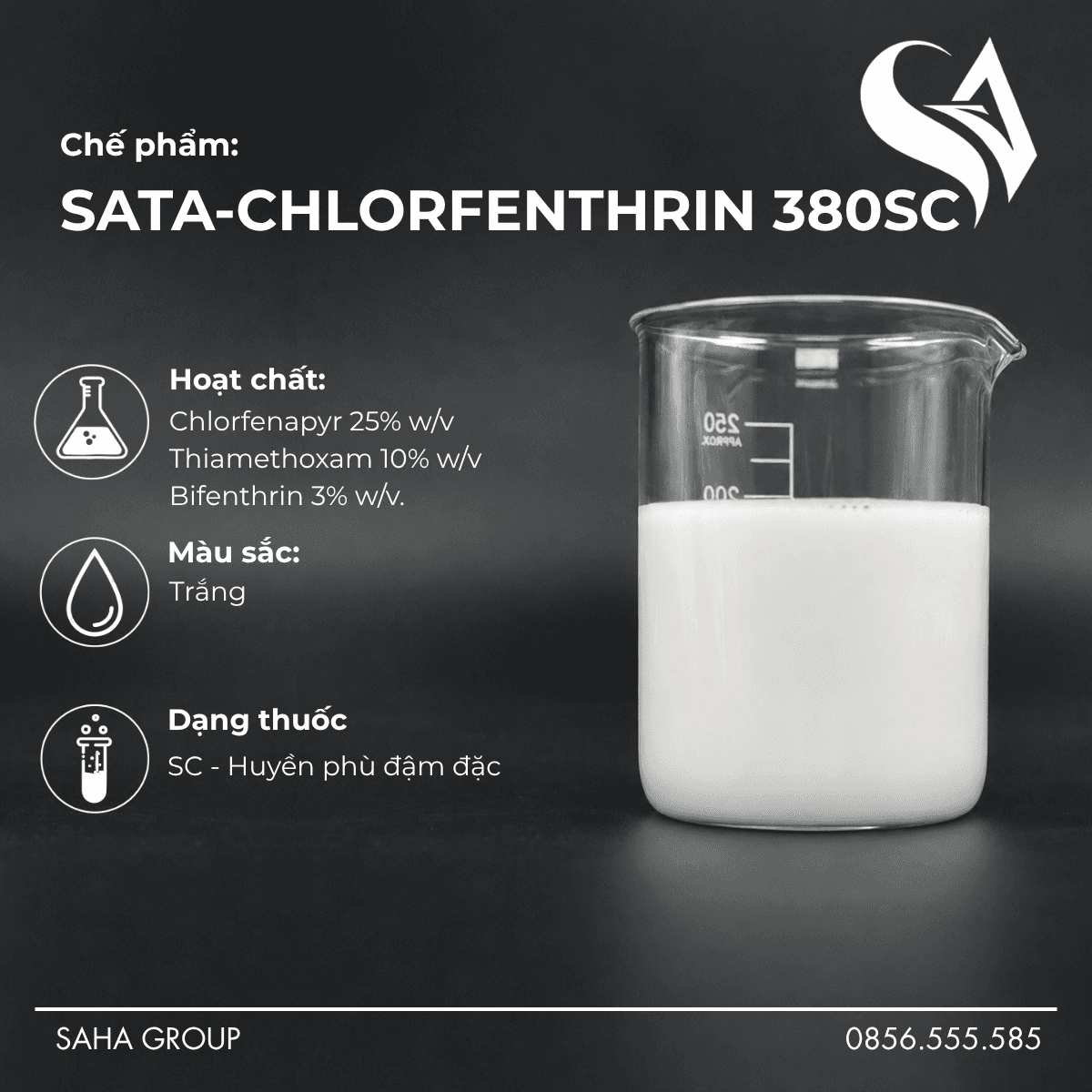 Chế Phẩm SATA-CHLORFENTHRIN 380SC