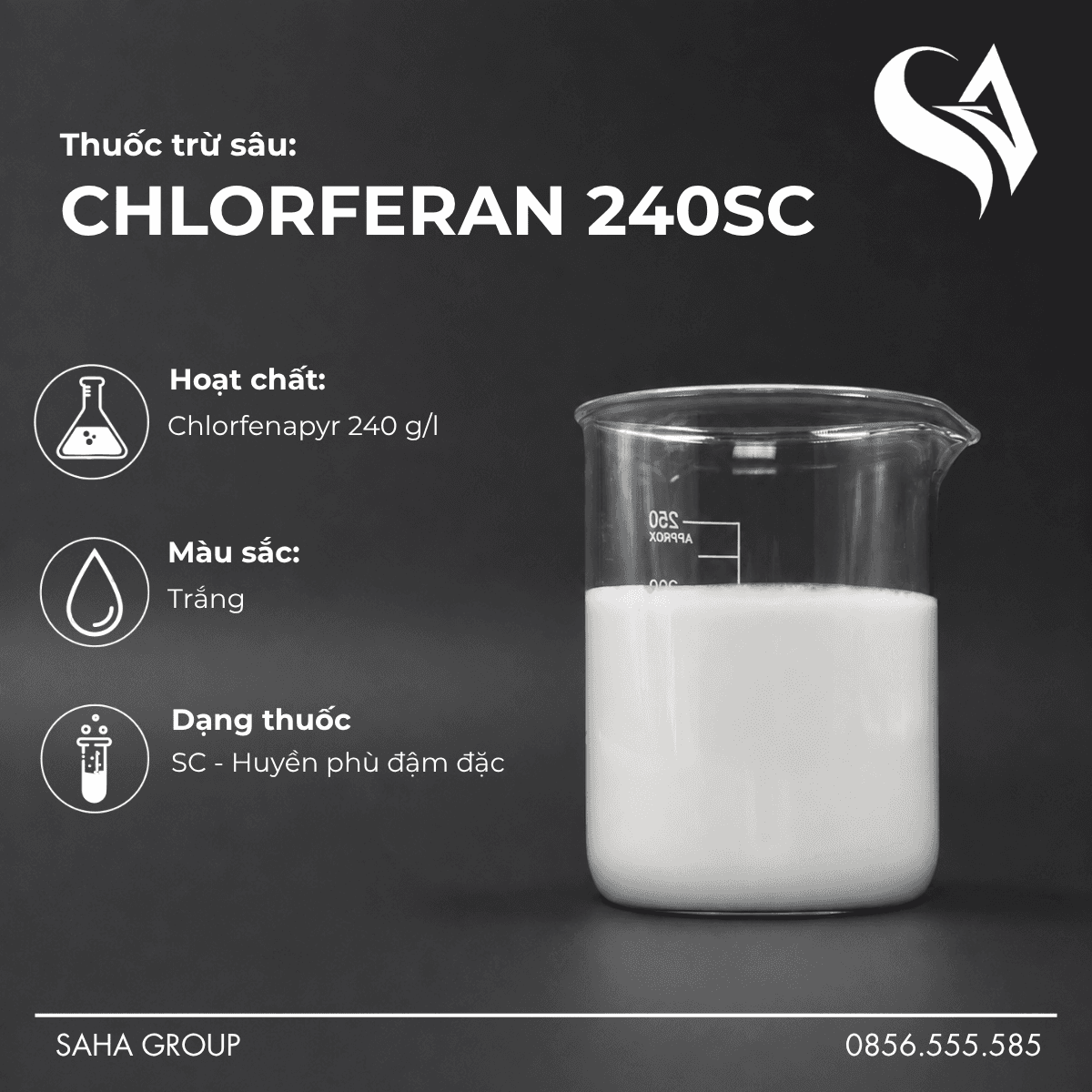 Thuốc Trừ Sâu CHLORFERAN 240SC
