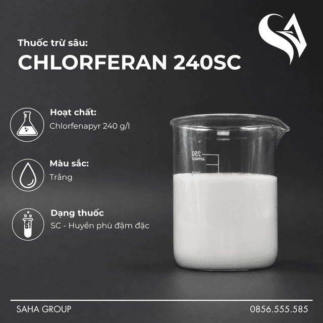 Thuốc Trừ Sâu CHLORFERAN 240SC