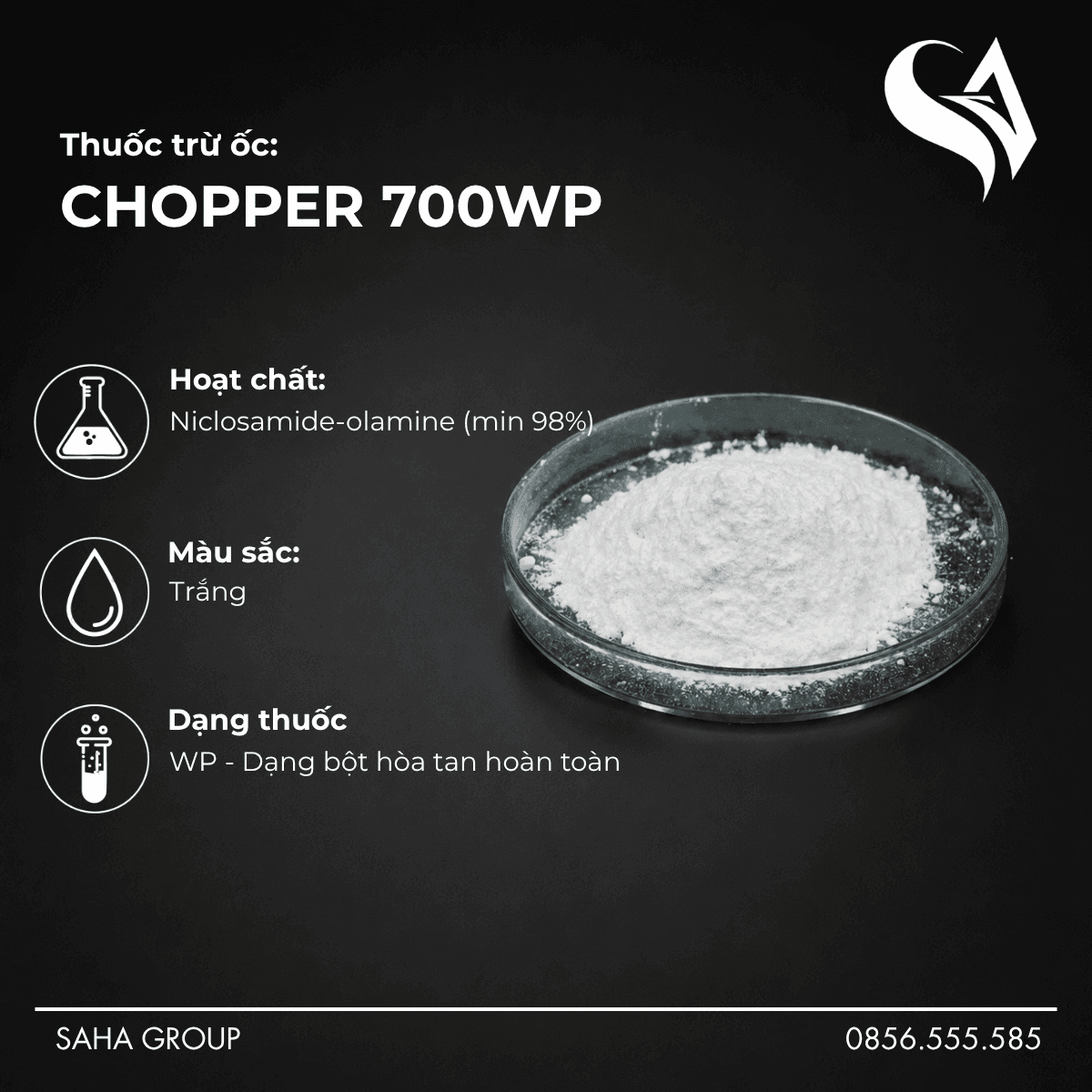 Thuốc Trừ Ốc CHOPPER 700WP