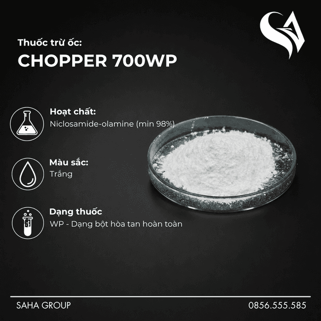 Thuốc Trừ Ốc CHOPPER 700WP
