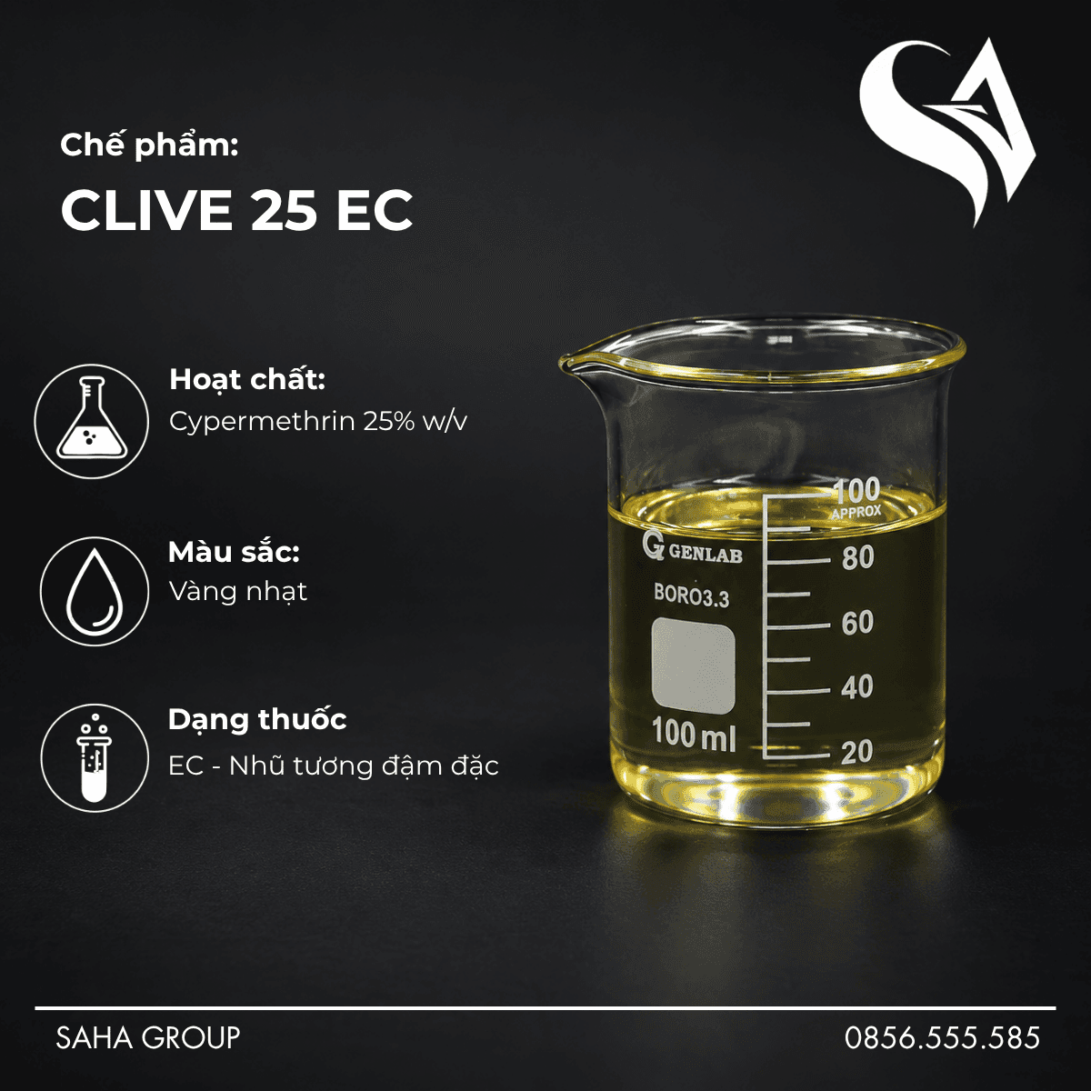 Chế phẩm CLIVE 25 EC