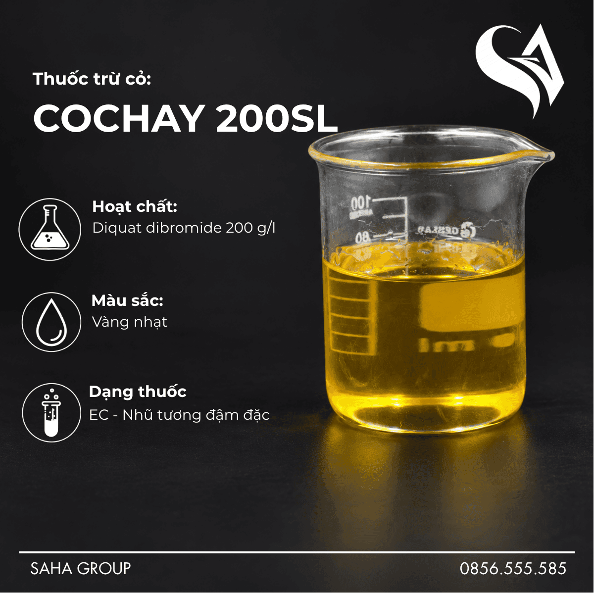 Thuốc trừ cỏ COCHAY 200SL