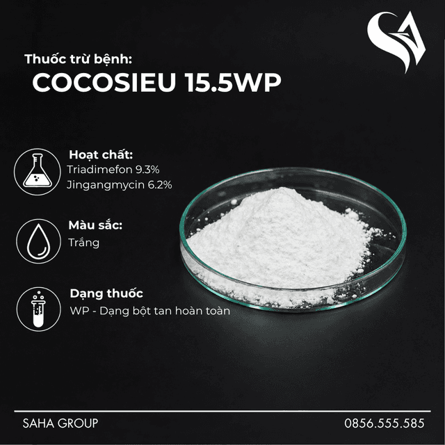 Thuốc trừ bệnh COCOSIEU 15.5WP