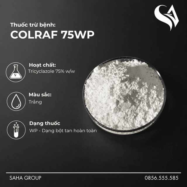 Thuốc trừ bệnh COLRAF 75WP