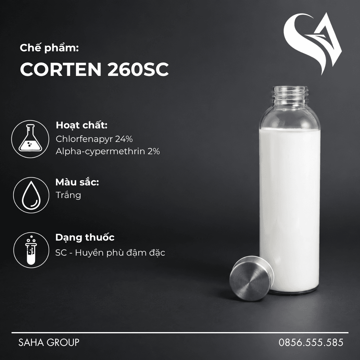 Chế phẩm CORTEN 260SC