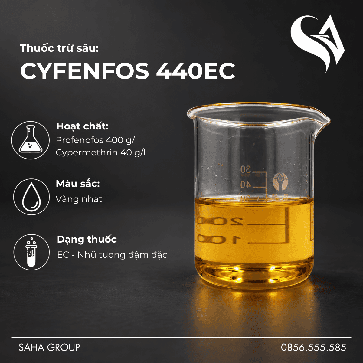 Thuốc trừ sâu CYFENFOS 440EC