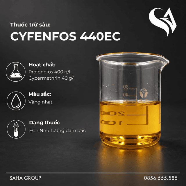 Thuốc trừ sâu CYFENFOS 440EC
