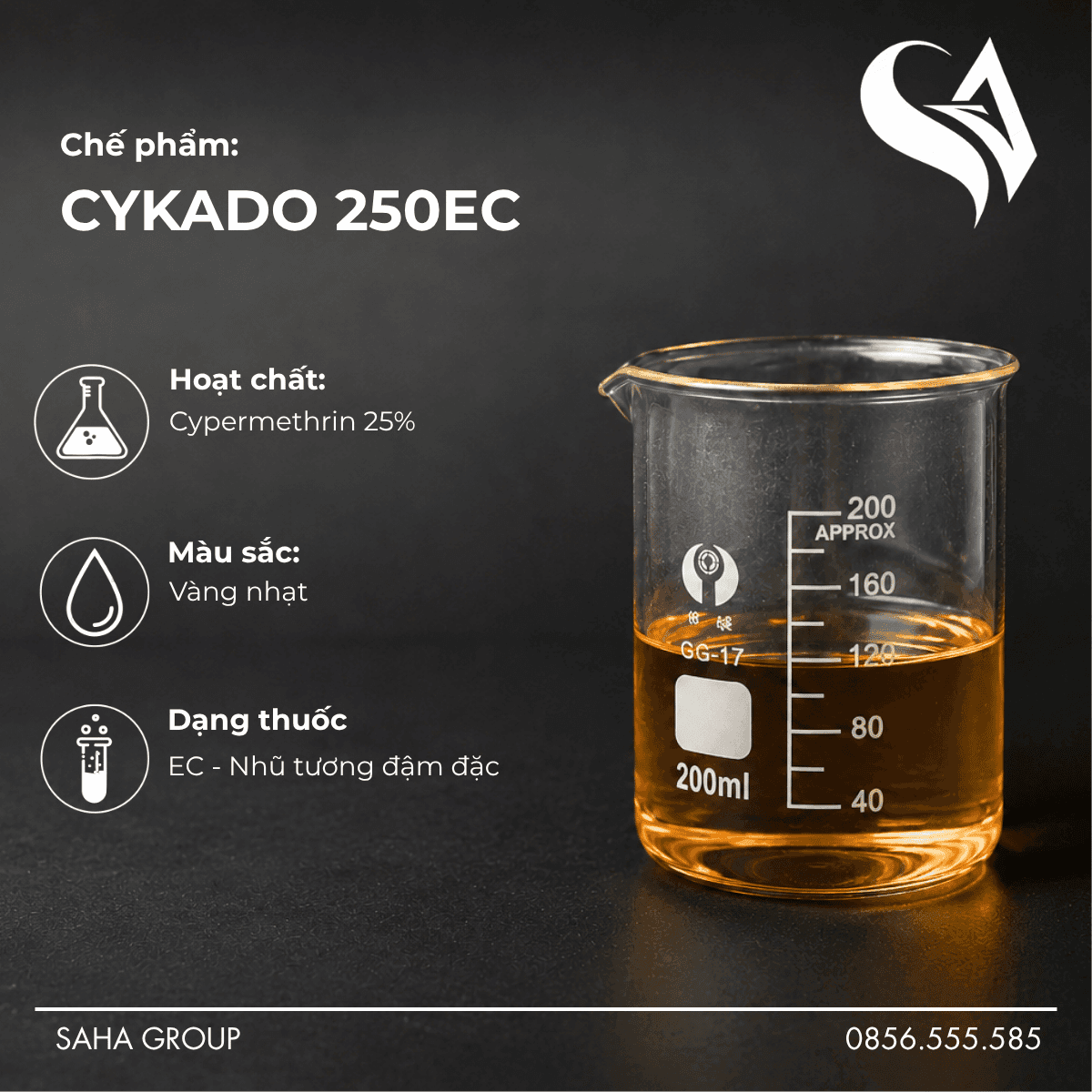 Chế phẩm CYKADO 250EC