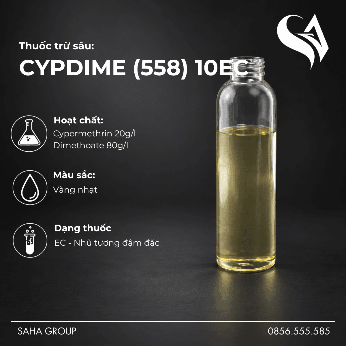 Thuốc Trừ Sâu CYPDIME (558) 10EC