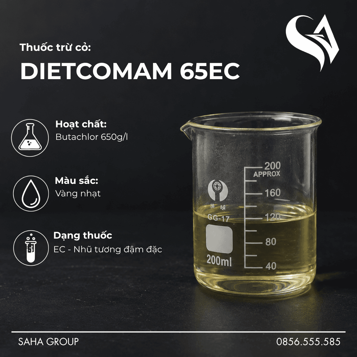 Thuốc trừ cỏ DIETCOMAM 65EC