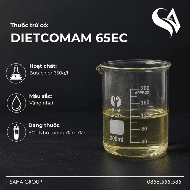 Thuốc trừ cỏ DIETCOMAM 65EC