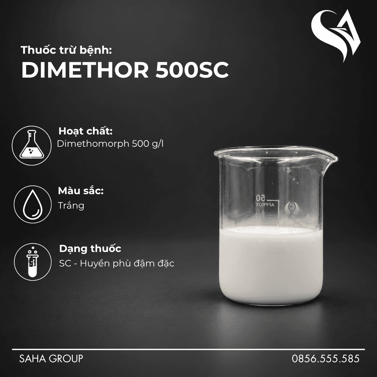 Thuốc trừ bệnh DIMETHOR 500SC