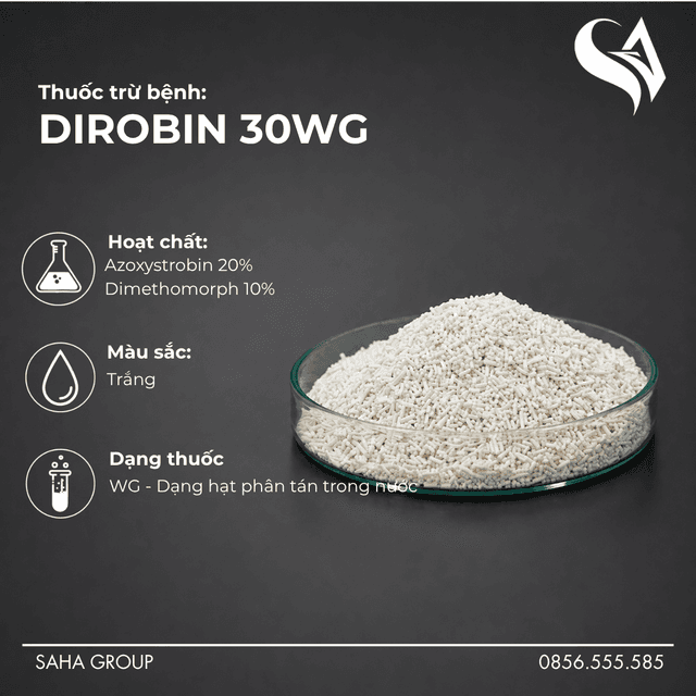 Thuốc trừ bệnh DIROBIN 30WG