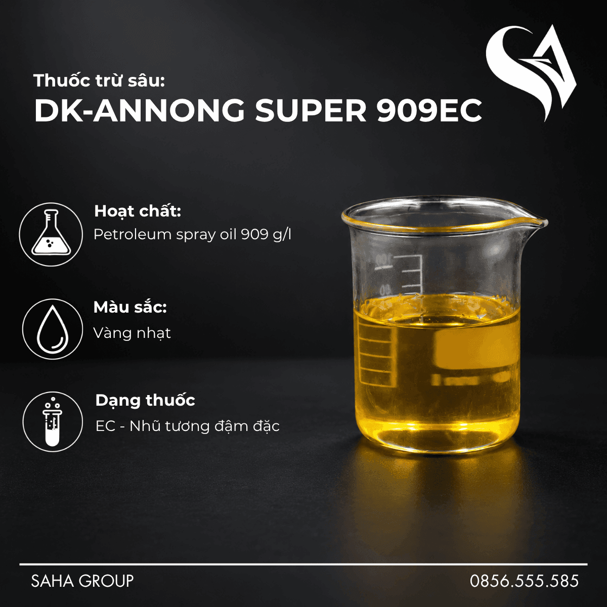 Thuốc trừ sâu DK-ANNONG SUPER 909EC