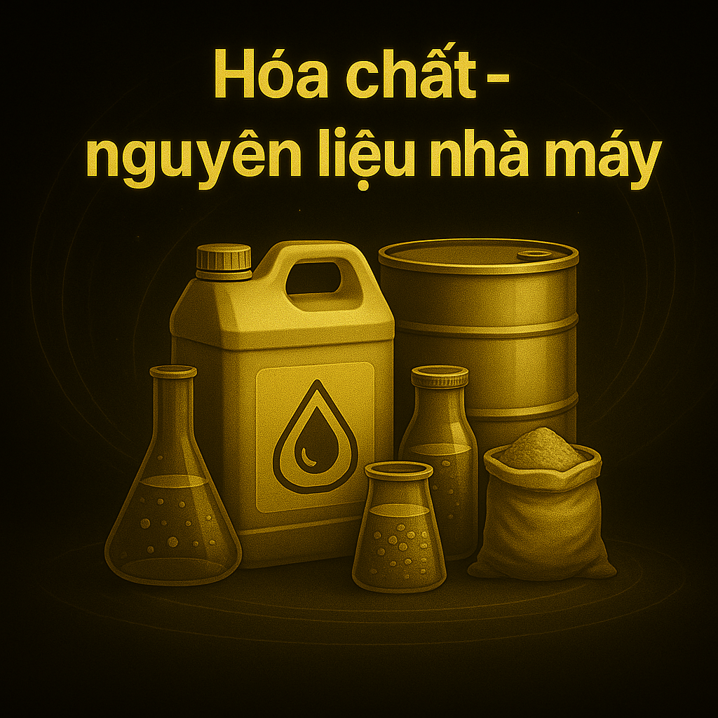 Hoạt chất nguyên liệu nhà máy
